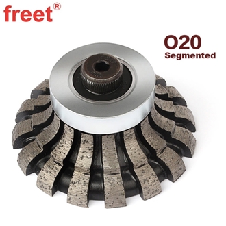 Segmented Half Bull-Nose Edge Profiling Router