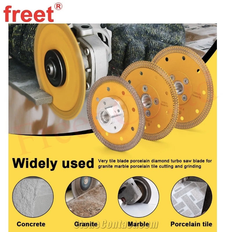 Ultra Thin 125Mm Diamond Turbo Tile Saw Blade