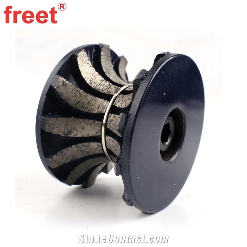 V Shape Full Bullnose Segmented Diamond Router Bits