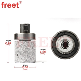 Vacuum Brazed 2" Diamond Drum Wheel
