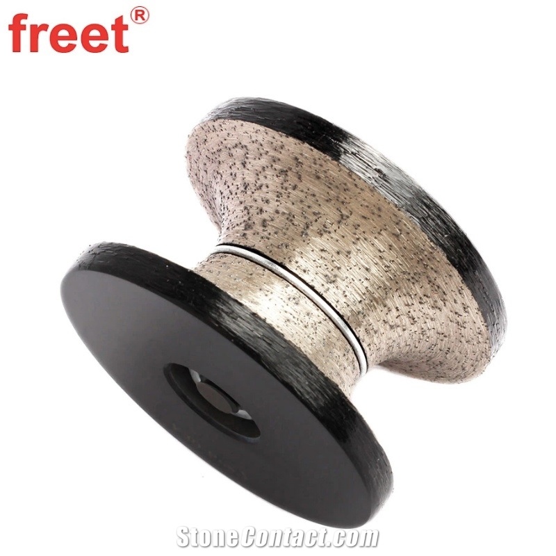 Wet Use Diamond Router Bit Full Bullnose Profiling Wheel