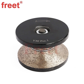 Wet Use Diamond Router Bit Full Bullnose Profiling Wheel