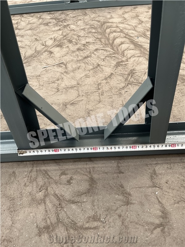 Customized A-Frame Slab Storage Rack