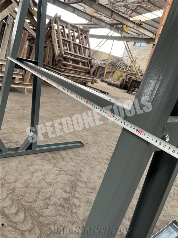 Customized A-Frame Slab Storage Rack