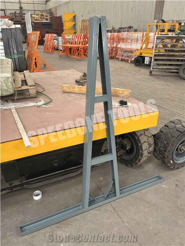 Customized A-Frame Slab Storage Rack