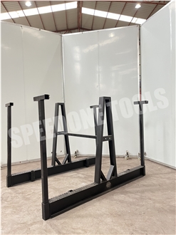 H Steel A Frame Rack(With Safety Pole)(Double-Sided)-G