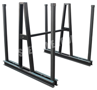Slab Storage Rack With A-Frame（With Safety Pole)-M