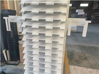 All - Metal White Floor Display Stand