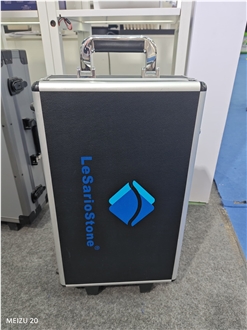 Aluminum Sample Case Covered By Artificial Leather