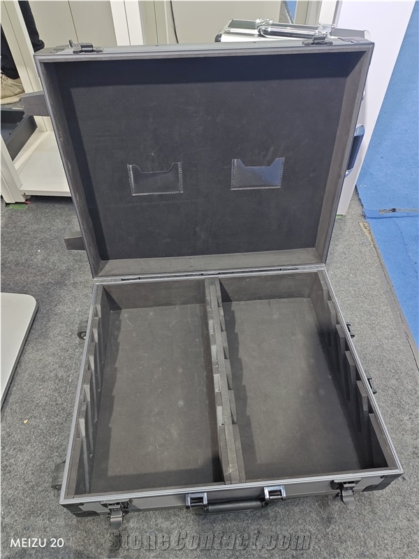 Aluminum Sample Case Covered By Artificial Leather