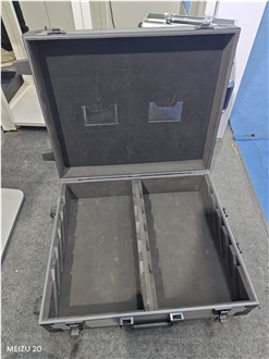 Aluminum Sample Case Covered By Artificial Leather