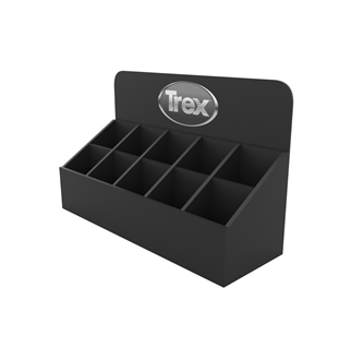 Black - Deck Display Stand