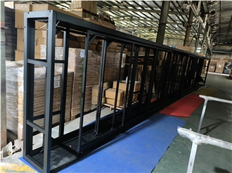 Black Metal Display Rack
