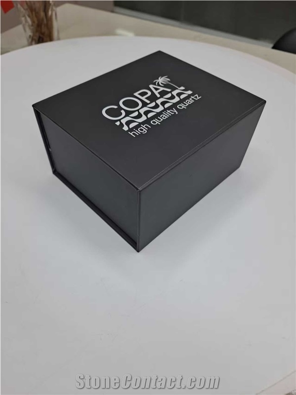 Black - Paperboard Flip - Cover Display Case