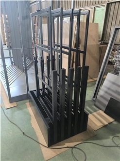 Black Push - Pull Display Stand Racks