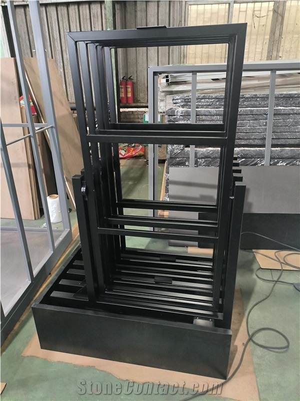 Black Push - Pull Display Stand Racks