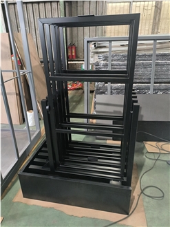 Black Push - Pull Display Stand Racks