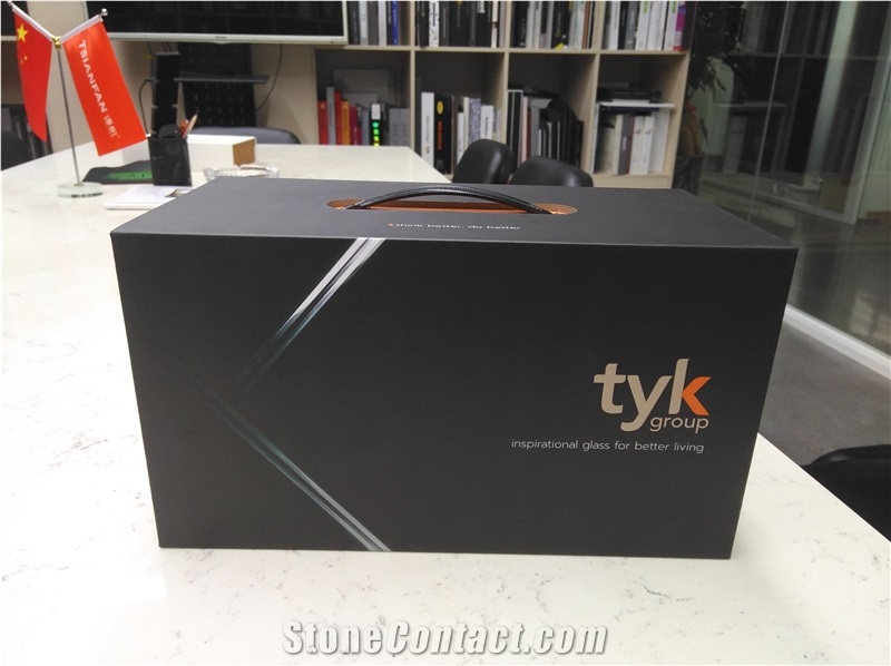 Custom Portable Stone Sample Display Case