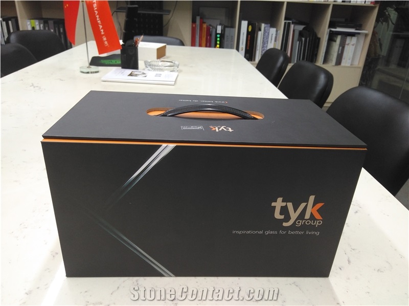 Custom Portable Stone Sample Display Case