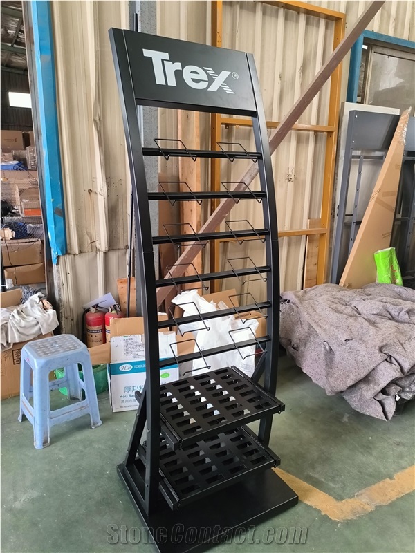 Display Rack With Shelves