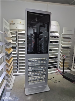 Electronic Screen Tile Display Rack