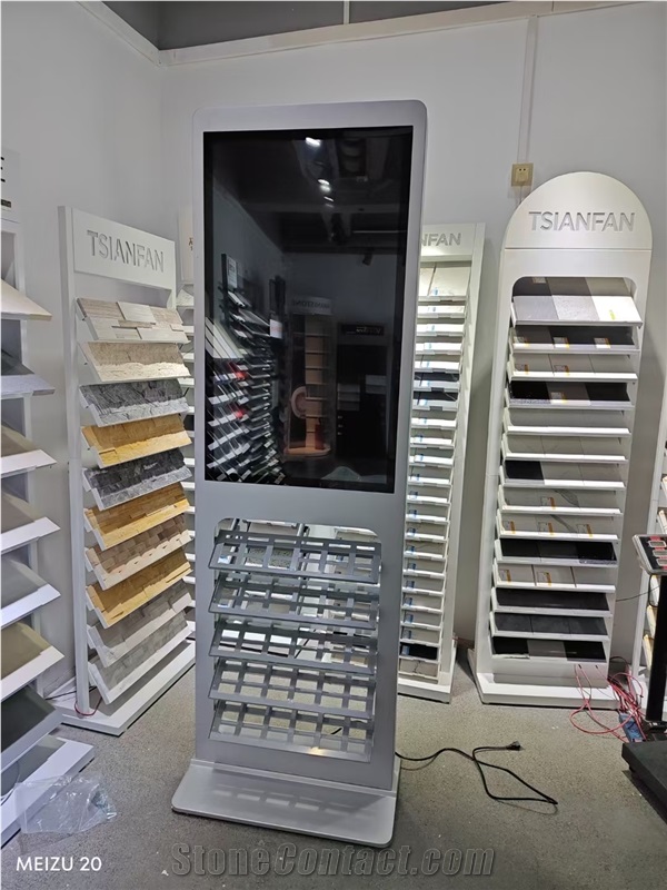 Electronic Screen Tile Display Rack