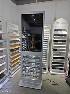 Electronic Screen Tile Display Rack
