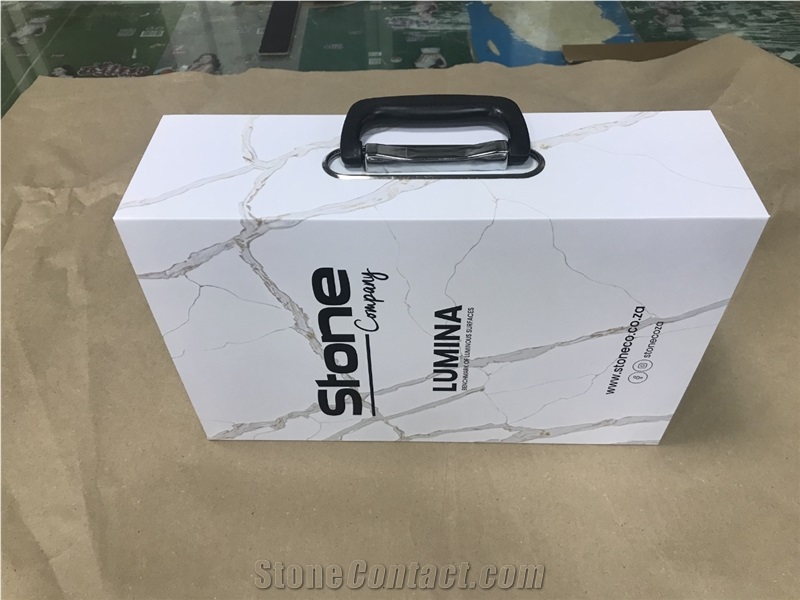 EVA Split Multi - Color Stone Slab Sample Case