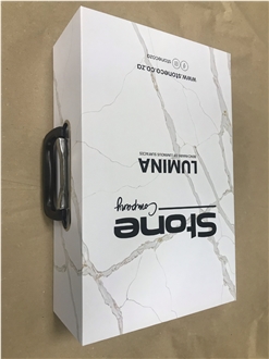 EVA Split Multi - Color Stone Slab Sample Case