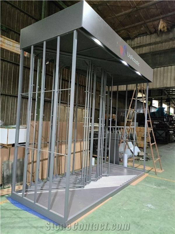 Large - Scale Showroom Display Rack