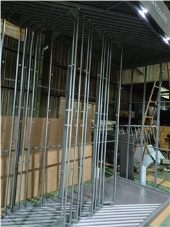 Large - Scale Showroom Display Rack