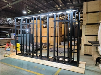 Large - Scale Showroom With Top Lighting