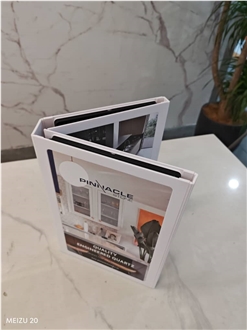 Quad - Fold Plastic Stone - Look Sample Portfolio