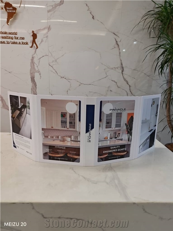 Quad - Fold Plastic Stone - Look Sample Portfolio