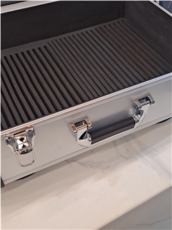 Rolling Sample Display Aluminum Case