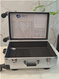 Rolling Sample Display Aluminum Case