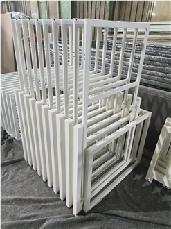 White Metal Frame For Tile Display