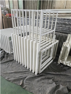 White Metal Frame For Tile Display