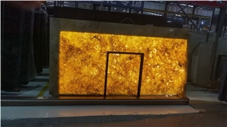 Artificial Popular Translucent Quartz Slabs