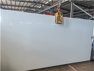 Artificial Stone Pure White Quartz Slab Quartz Tiles