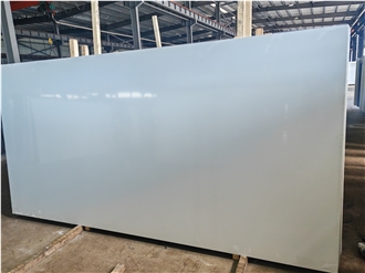 Artificial Stone Pure White Quartz Slab Quartz Tiles