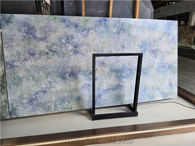 Translucent Quartz Slabs For Wall Cladding