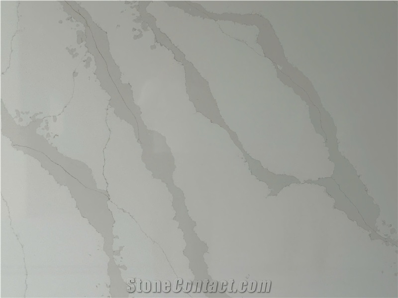 Calacatta Garnet Quartz Slabs