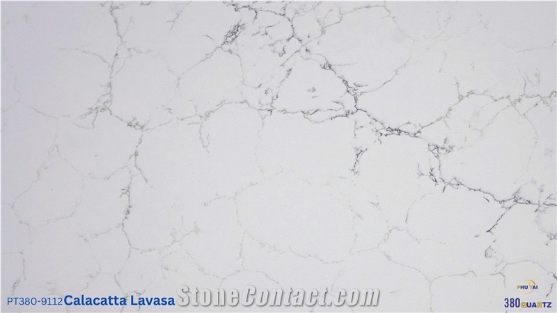 Calacatta Lavasa Quartz Slabs