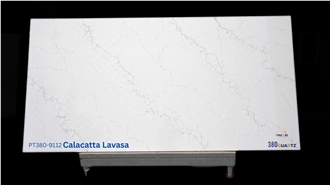 Calacatta Lavasa Quartz Slabs