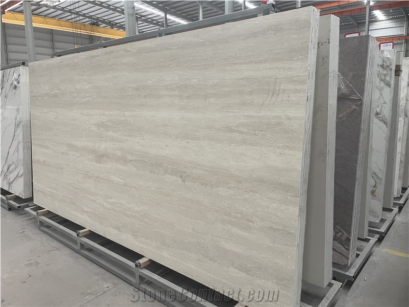 Roman Travertine Texture Sintered Stone Slabs