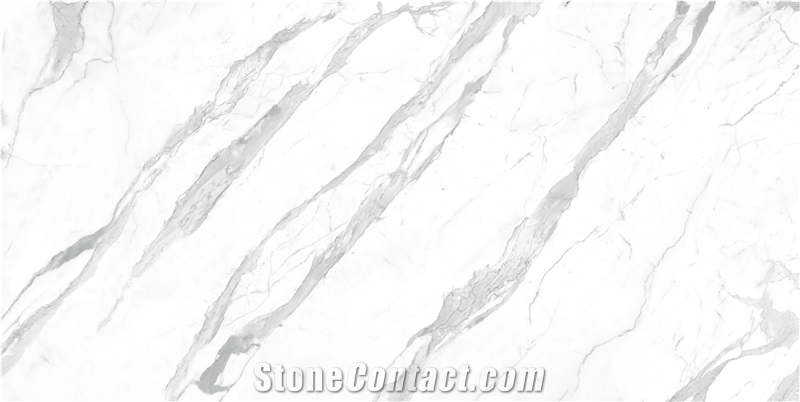 Cimstone  Quartz Slabs 2087 - Calacatta Tikal Quartz, Engineered Stone