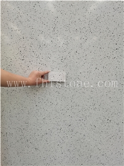 Aggregato Terrazzo Pearl White Grey Terrazzo Slabs
