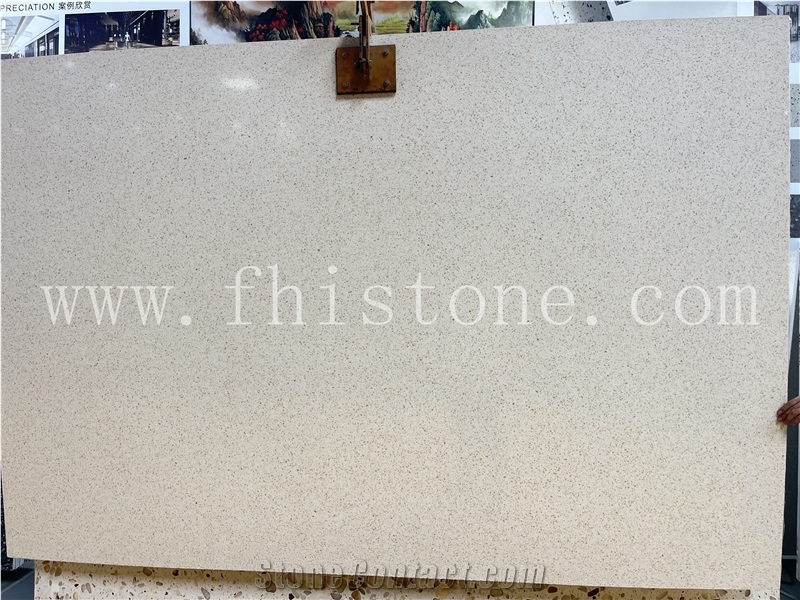 Crema Ivory Terrazzo - Bianco Verona Cream Terrazzo Slabs