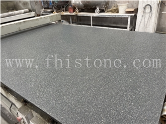 Moncervetto Dark Grey Terrazzo Slabs